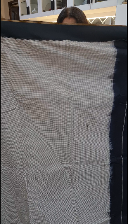 Chennai silk saree (Light grey)